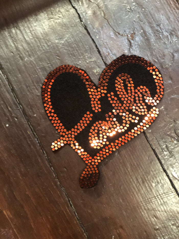 Faith Heart BLING PATCH