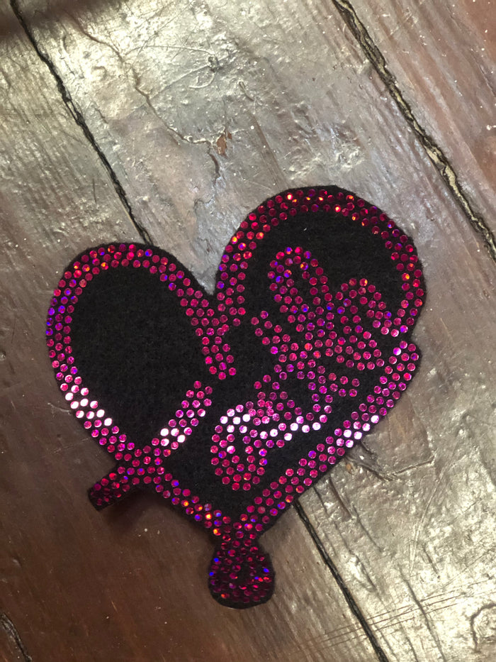 Faith Heart BLING PATCH