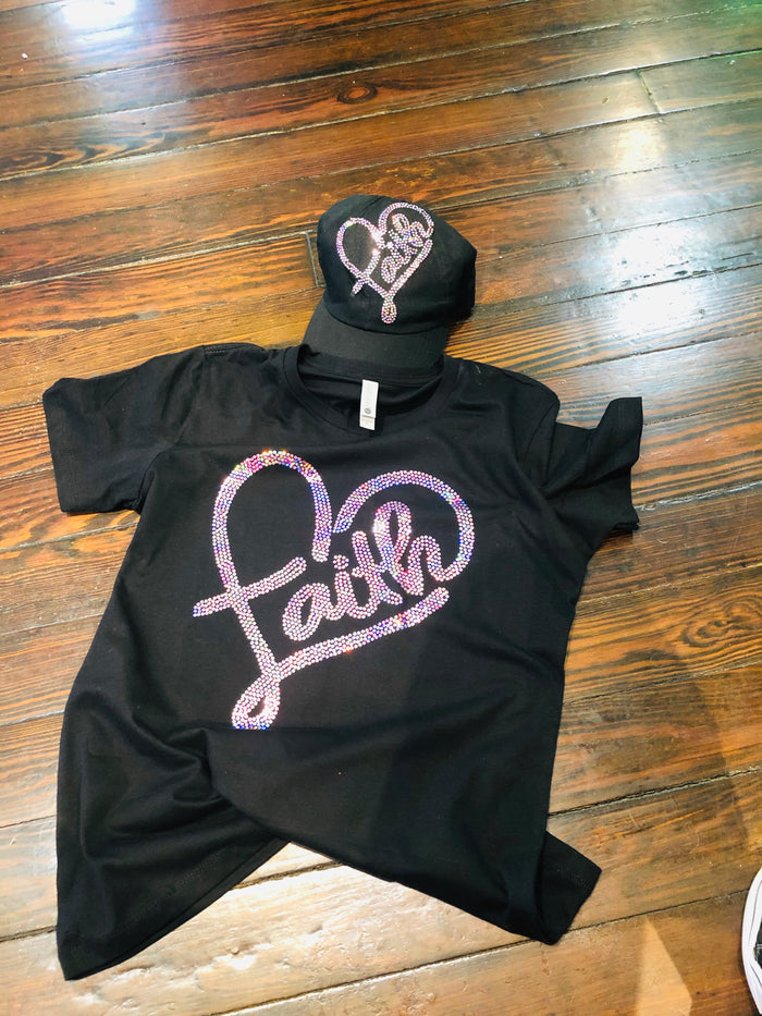 Faith Heart BLING PATCH