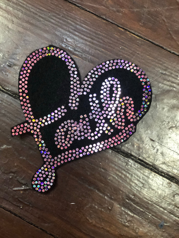 Faith Heart BLING PATCH