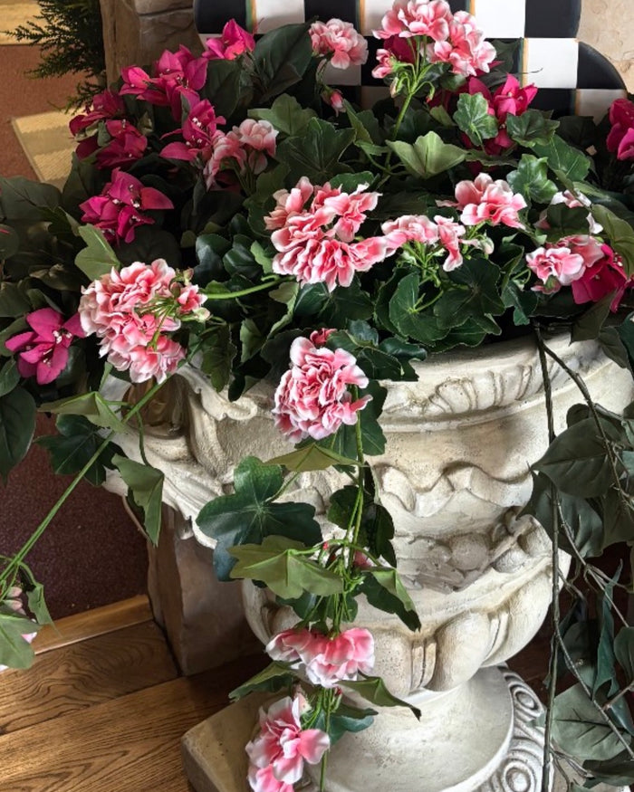 Fire Retardant Rose Pink Geranium Bush