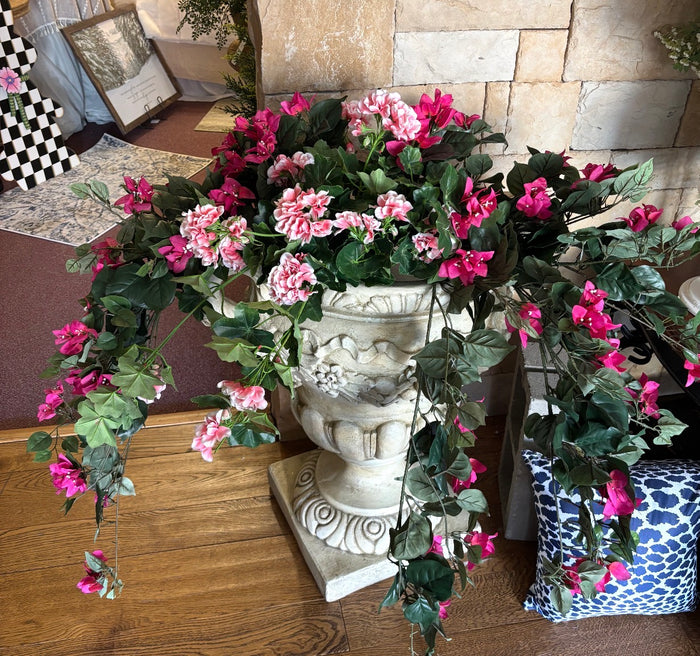 Fire Retardant Rose Pink Geranium Bush