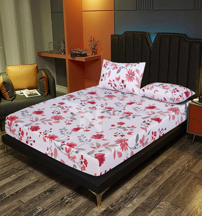 Fitted Double Bed Sheet DS 223 - Nishat Creative Store
