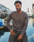 Flag & Anthem | Chatsworth Long Sleeve Soft Waffle Henley