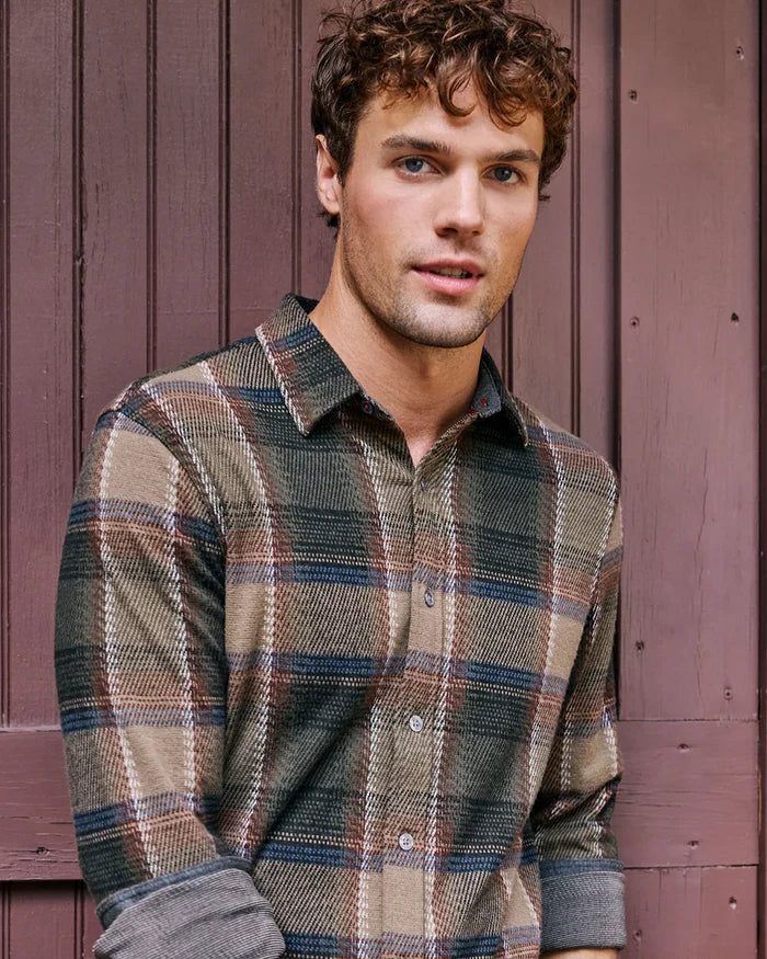 Flag & Anthem | Crowley Long Sleeve Hero Knit Flannel