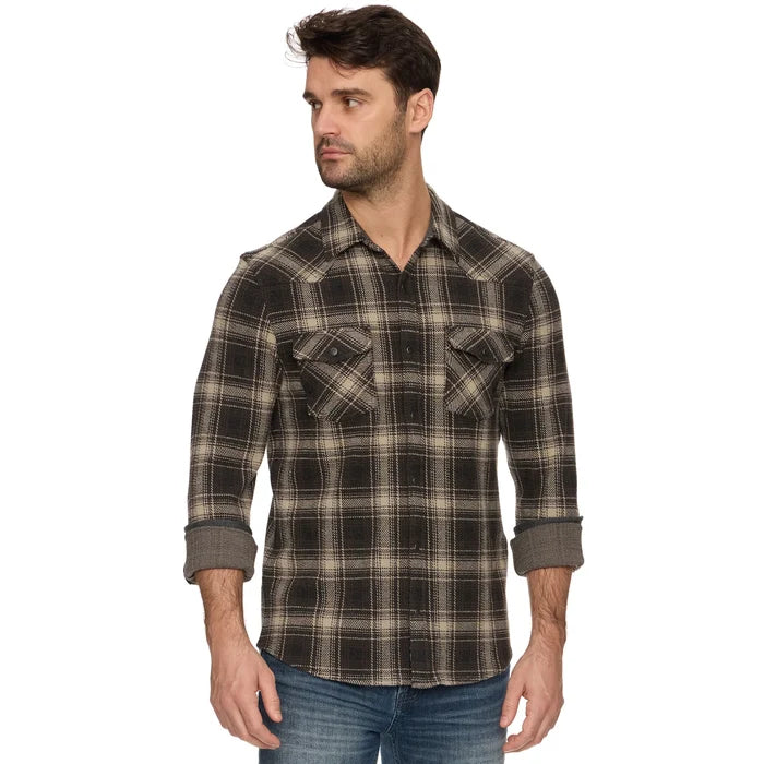Flag & Anthem | Loredo Long Sleeve Western Hero Knit Flannel