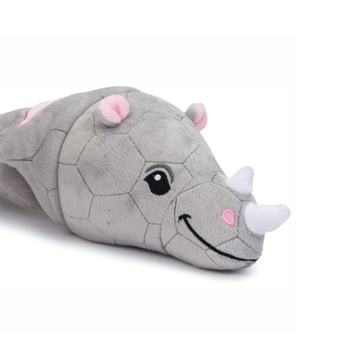 fabdog® Flingy Rhino Dog Toys