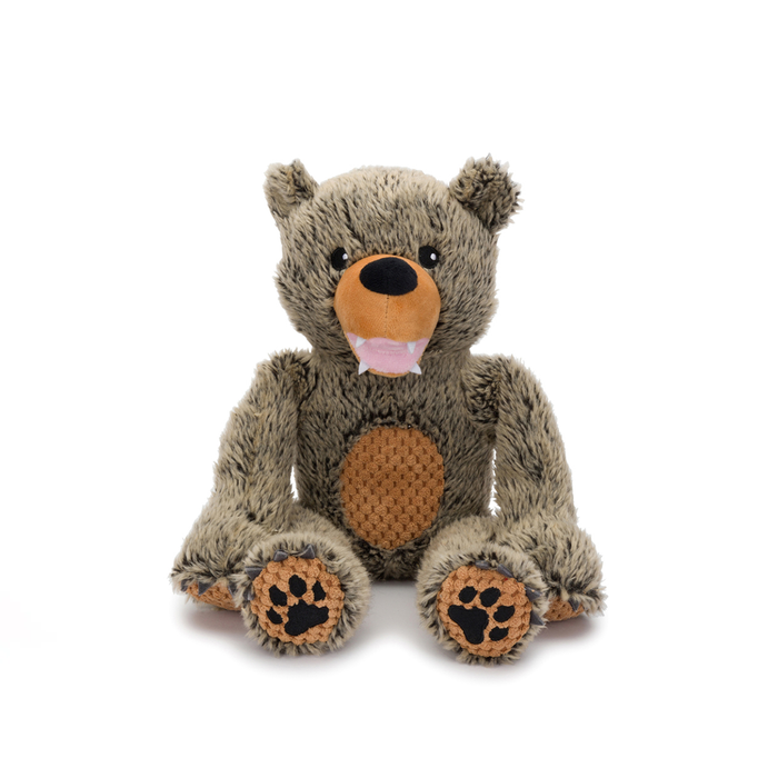 fabdog® Floppy Grizzly Bear Dog Toys