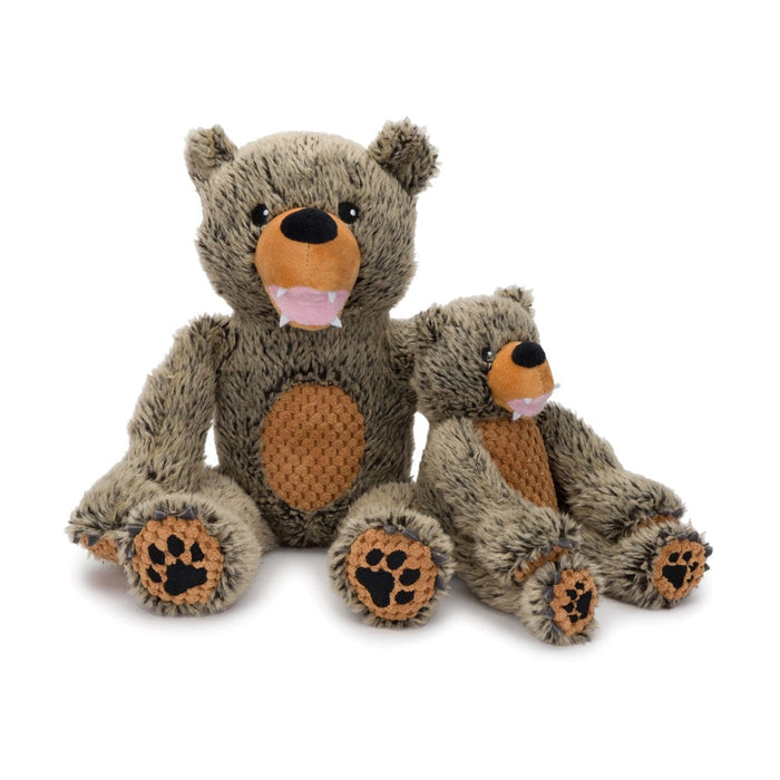 fabdog® Floppy Grizzly Bear Dog Toys
