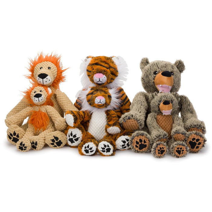 fabdog® Floppy Grizzly Bear Dog Toys