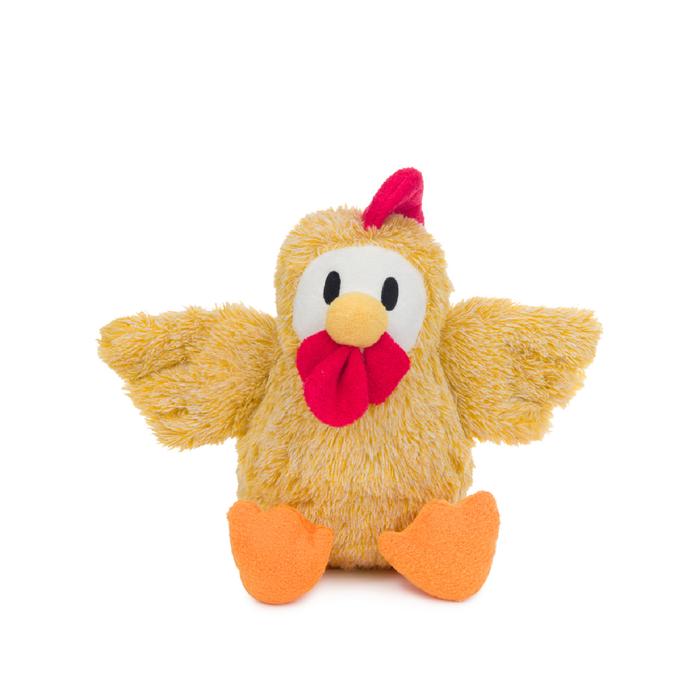 fabdog® Fluffy Chicken Dog Toys