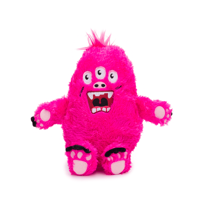 fabdog® Fluffy Large Pink Monster Toys