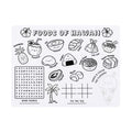 Foods of Hawaii Washable Placemat