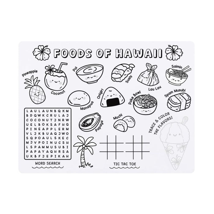 Foods of Hawaii Washable Placemat