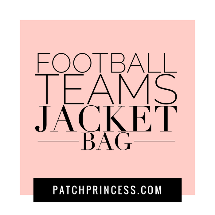 FOOTBALL TEAMS CUSTOMIZED PATCH SET