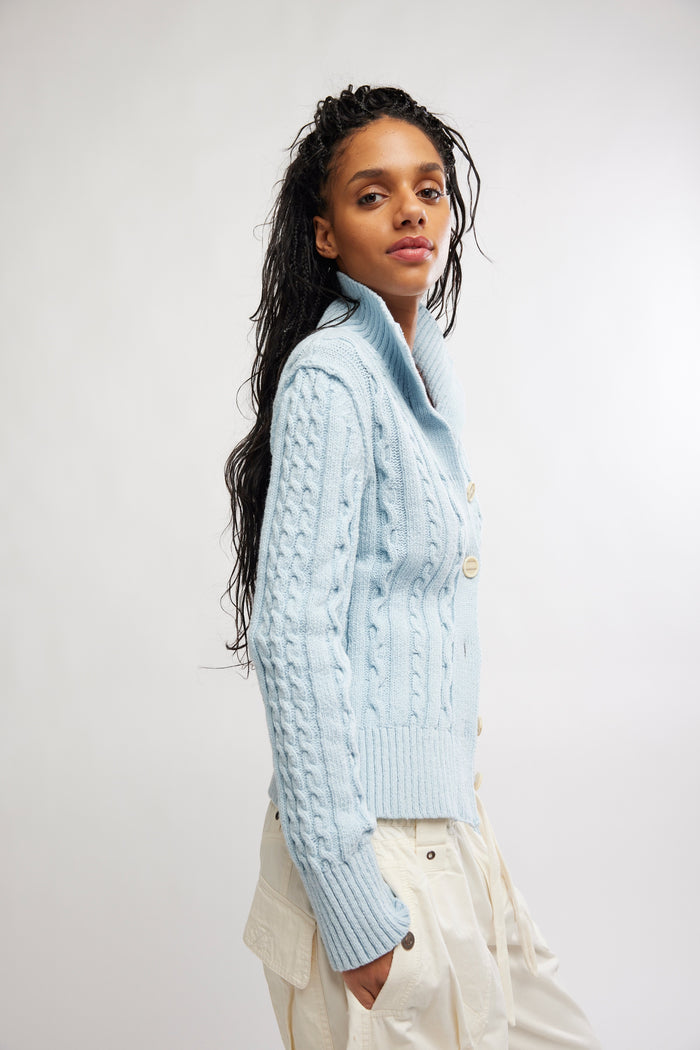 Free People | WTF Cable Collar Cardi