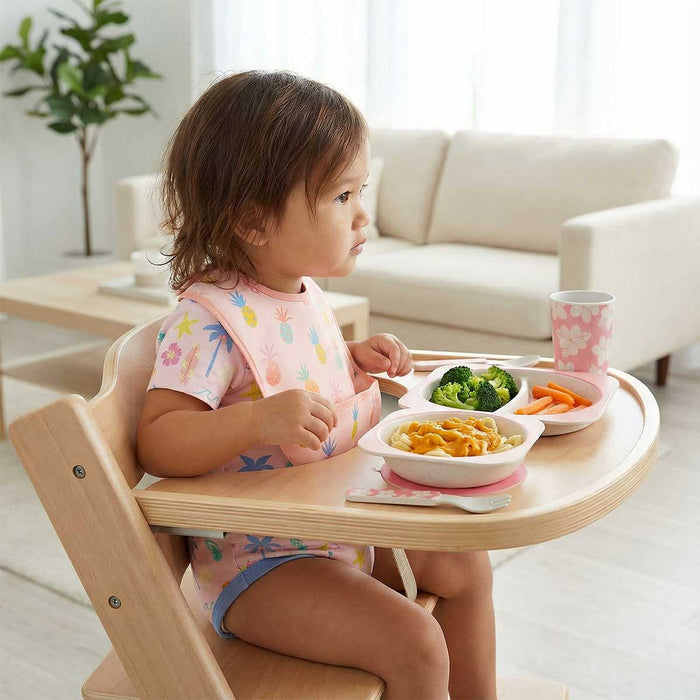 Fruity Hearts Waterproof Bib