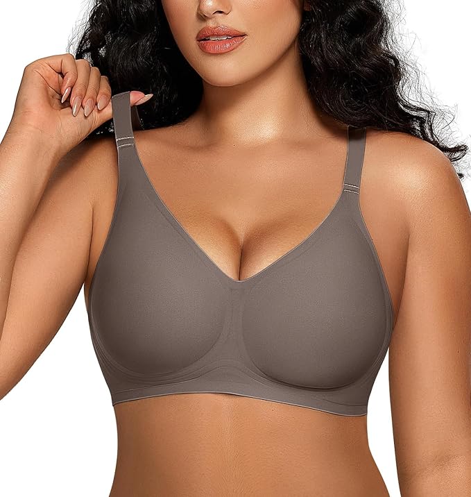 Full Coverage Wireless T-shirt Bra
