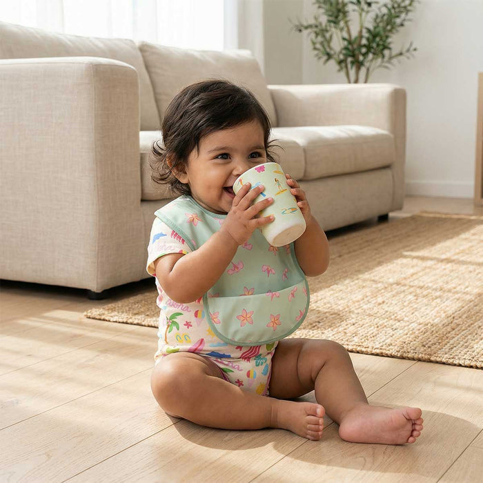 Gentle Bloom Island Waterproof Bib