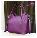 Genuine Leather Soft Cow Tote Bag | Spacious Crossbody & Shoulder Bag - The PM Edit