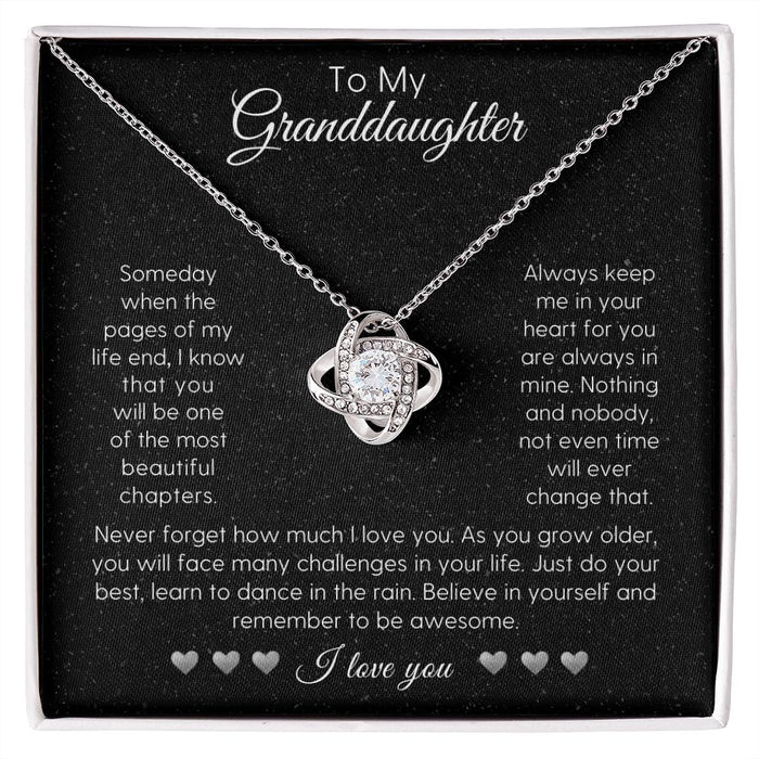 Gift for Granddaughter- Believe in yourself and remember to be awesome - JWshinee