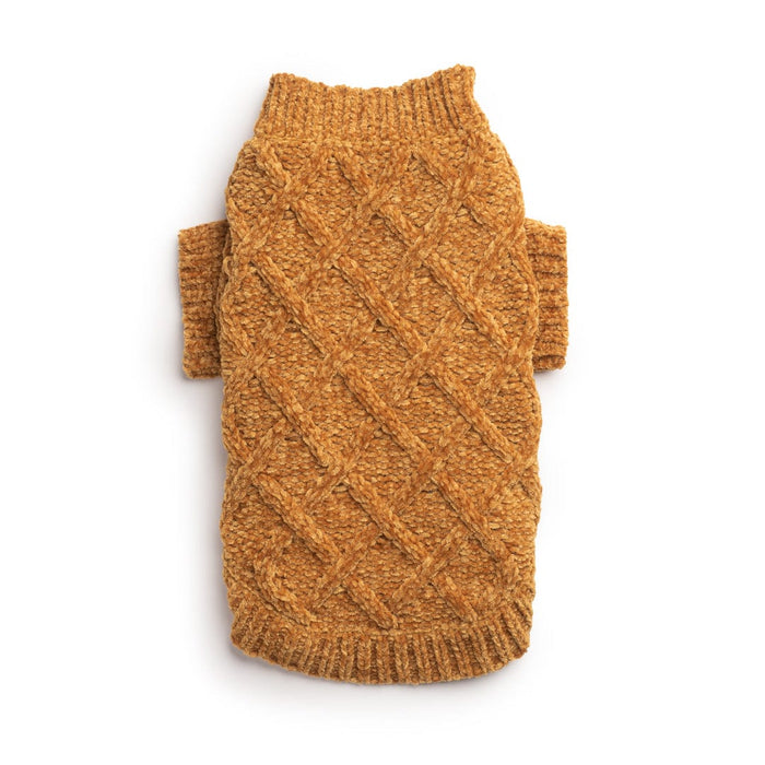 fabdog® 8" Gold Chenille Sweater Apparel