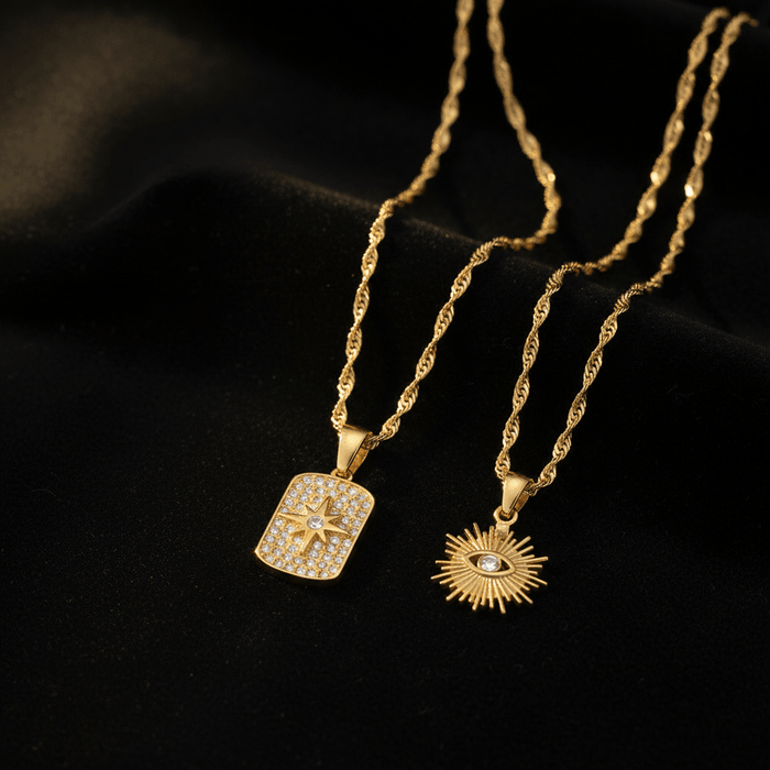 Gold Pendant Necklace - The PM Edit