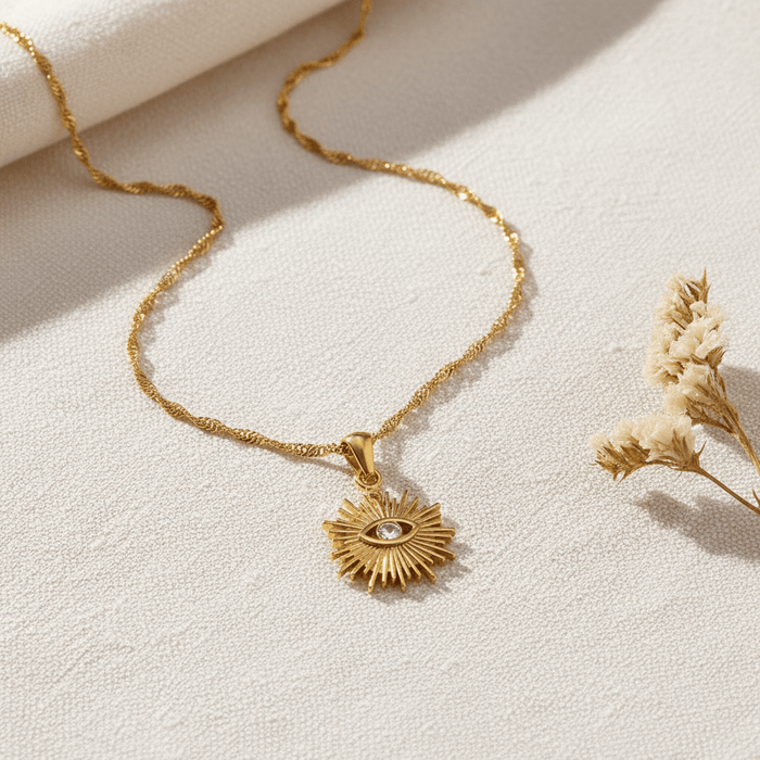 Gold Pendant Necklace - The PM Edit