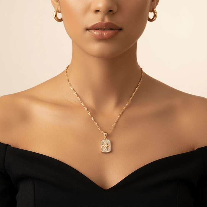 Gold Pendant Necklace - The PM Edit