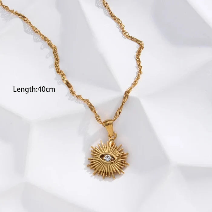 Gold Pendant Necklace - The PM Edit