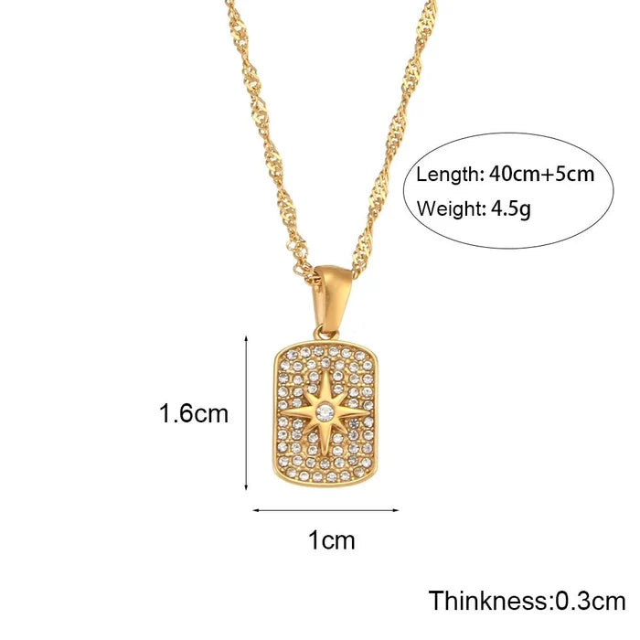 Gold Pendant Necklace - The PM Edit