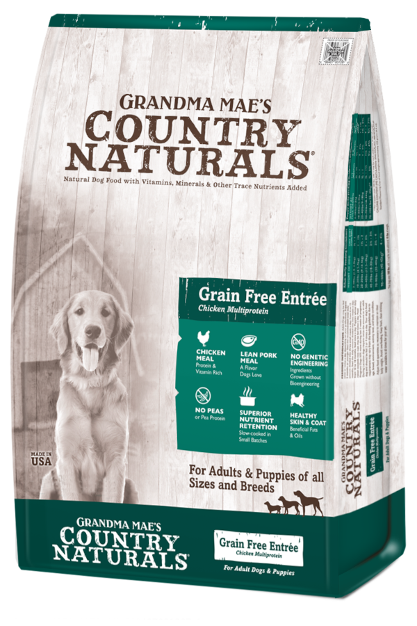 Grandma Mae's Country Naturals Grain-Free Chicken Multi-Protein Recipe Dry Dog Food