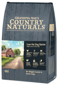 Grandma Mae's Country Naturals Low Fat Entrée with Meat & Brown Rice Dry Dog Food