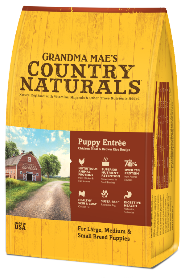 Grandma Mae's Country Naturals Puppy Entrée Dog Food