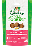 Greenies Pill Pockets Feline Treats Salmon 1.6Oz