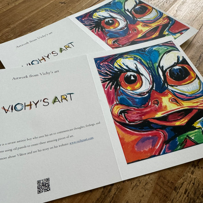 Happy Farm - Greeting cards - Vichy's Art