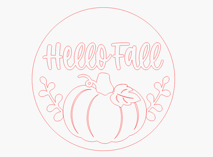 Hello Fall Pumpkin 2