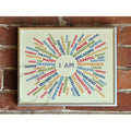 I AM YOUTH MINDFULNESS - Retro Art Print 8" x 10" Framed