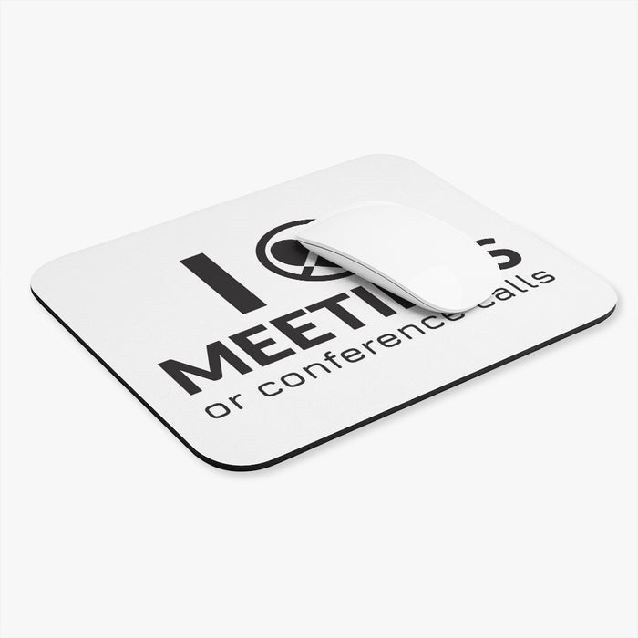 I Heart Meetings Workplace Mouse Pad