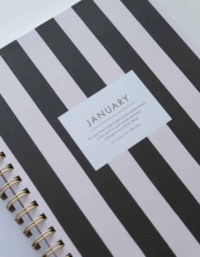 Idlewild Co. - 2027 Large Format Planner | Cabana Stripe