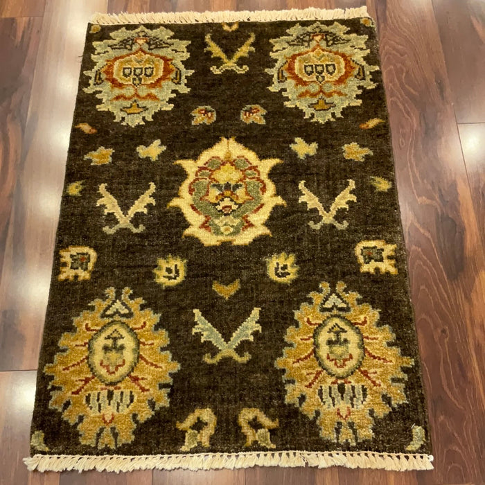 KAOUD RUGS 2' X 3' RECTANGLE BROWN CONTEMP AREA RUG