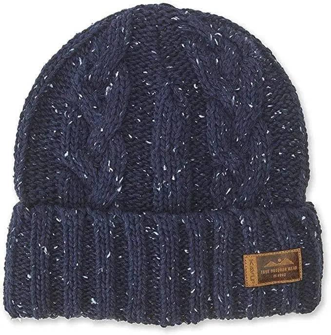 KAVU Mckinley Beanie - Cuffed Knit Cap (Navy) - NORTH RIVER OUTDOORS
