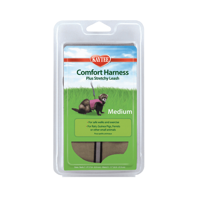 Kaytee Comfort Harness & Stretchy Leash