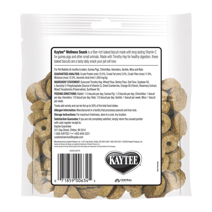 Kaytee Timothy Biscuits Baked Vitamin C