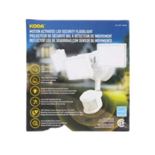 KODA HARDWIRED MOTION ACTIVATED LED SECURITY