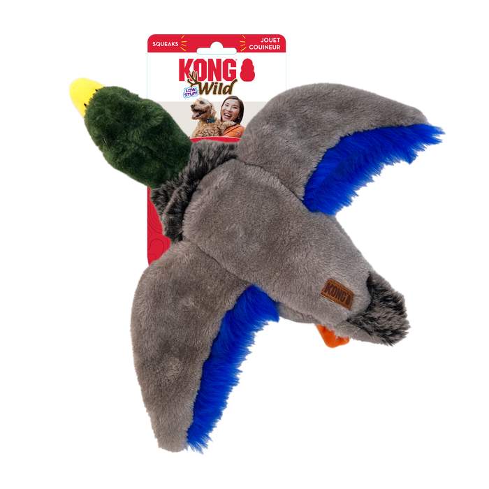 KONG Wild Low Stuff Mallard Dog Toy