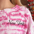 krys Crewneck & Jogger Set - Pink Tie Dye