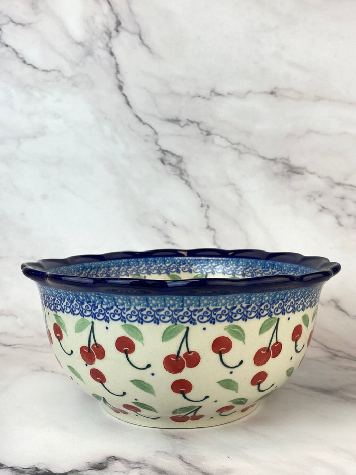 Large Ruffled Bowl - Shape 628 - Pattern 2715