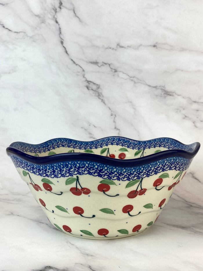 Large Wavy Serving Bowl - Shape 692 - Pattern 2715