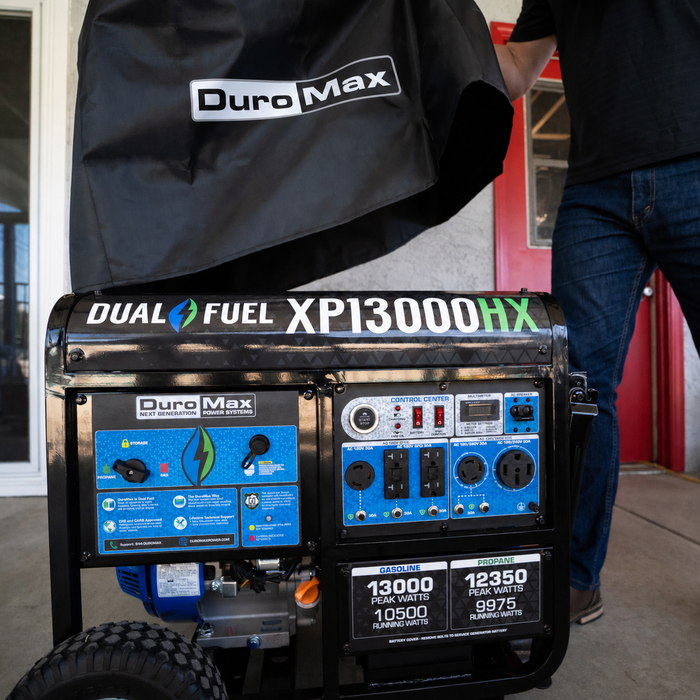 DuroMax Large Weather Resistant Portable Generator Dust Guard Cover